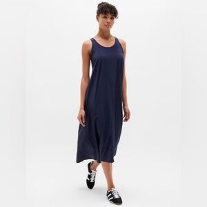 Athleta Presidio Traveler Maxi Dress Navy XS